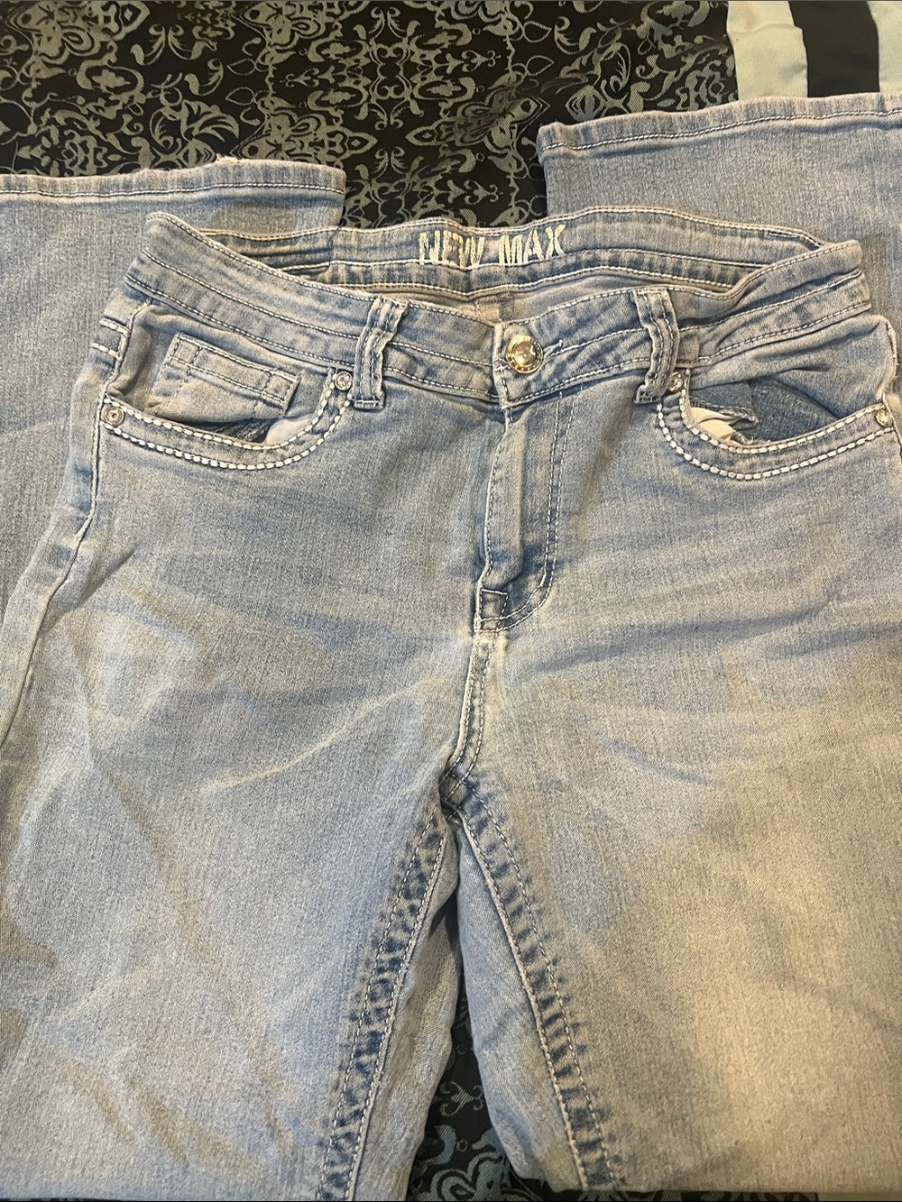 New Max  Relaxed Jeans - Light Blue